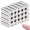 DIYMAG Small Magnets, 120Pcs Mini Refrigerator Magnet for Crafts, Multi-Use Small Strong Round Fridge Magnets,Whiteboard, Billboard, Push Pin, Map Magnet